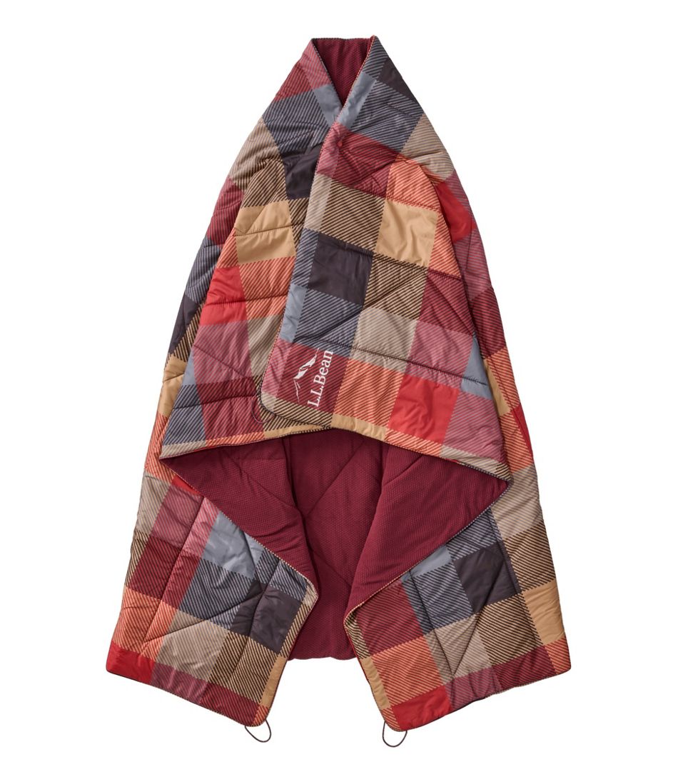 L.L.Bean Online | Fleece Puffer Blanket