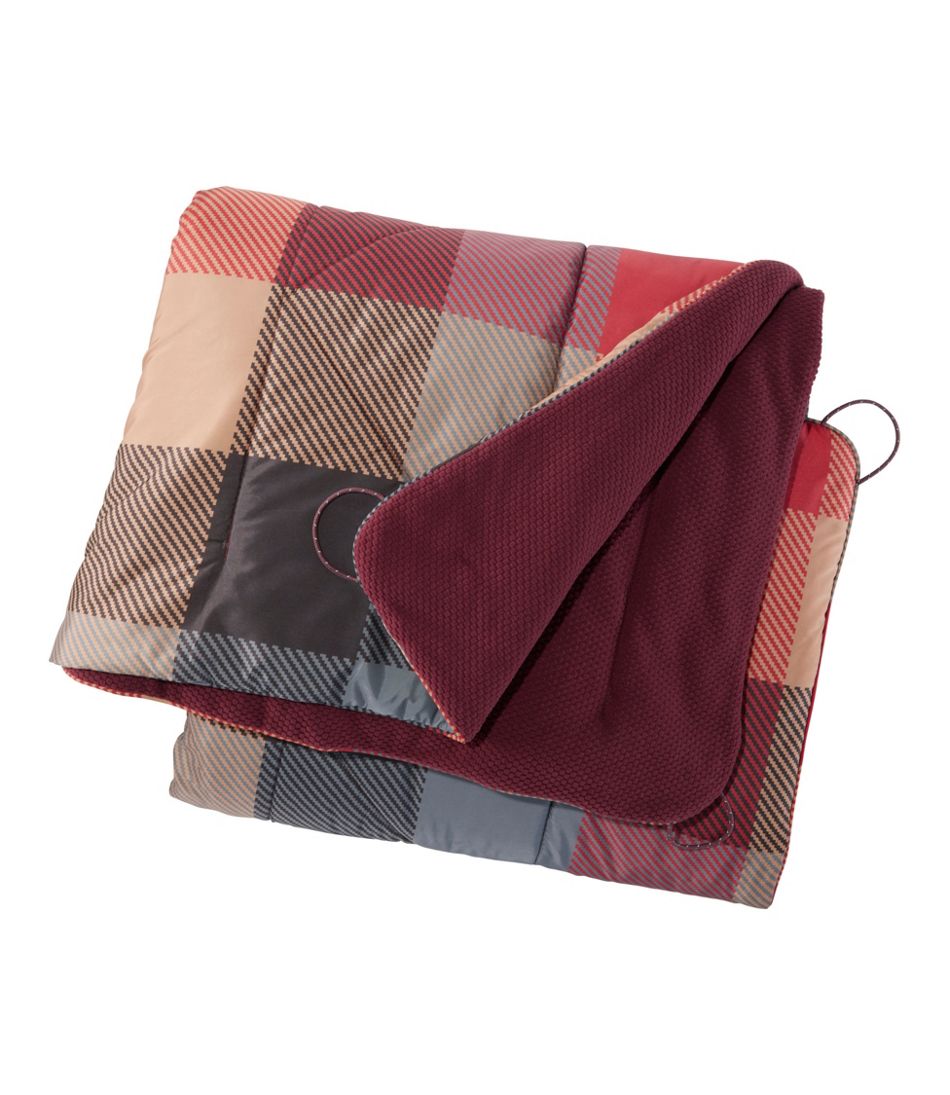 L.L.Bean Online | Fleece Puffer Blanket