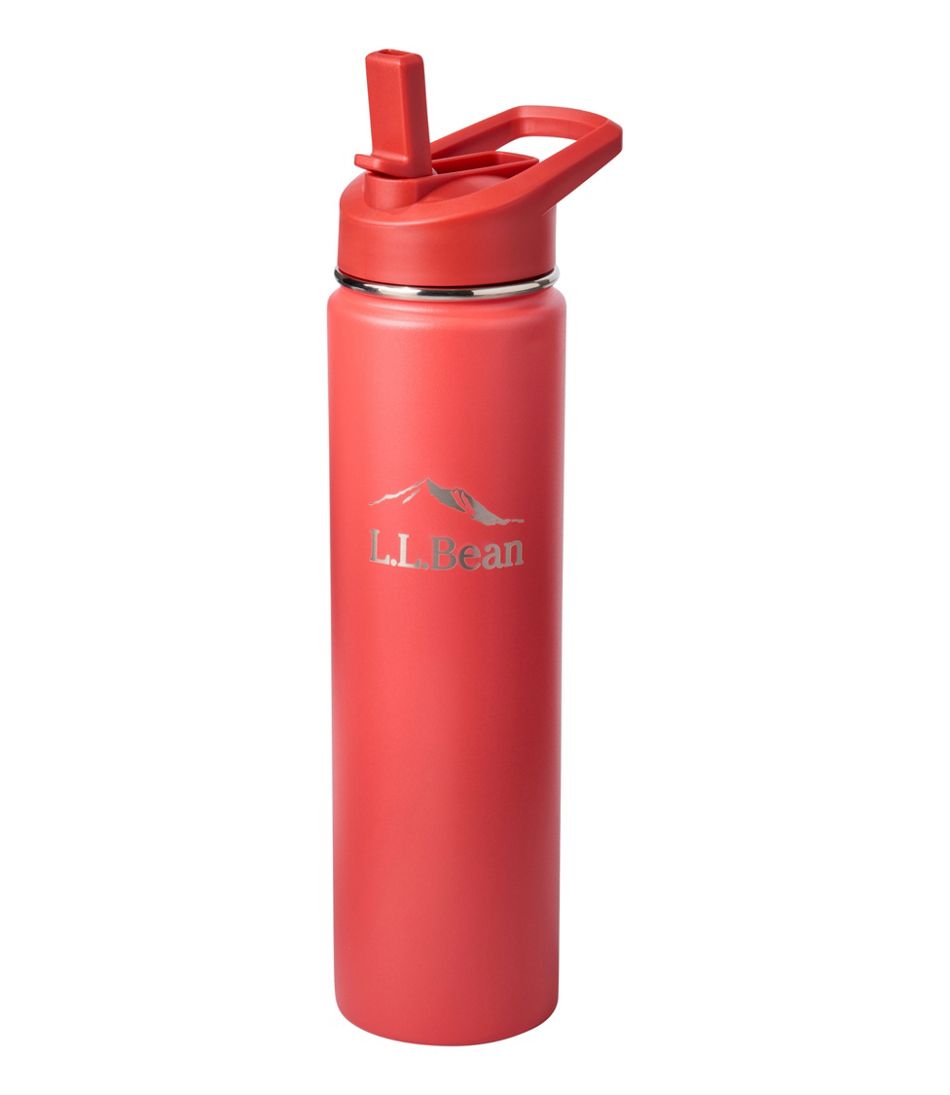 L.L.Bean On Sale | Bean Canteen Insulated Straw Water Bottle, 25 oz.