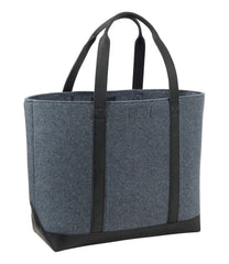 L.L.Bean Discount | Leather-Trim Wool Tote