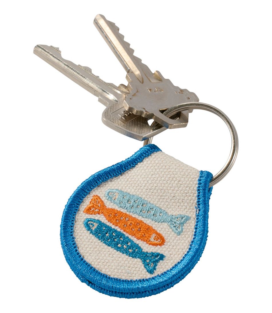 L.L.Bean On Sale | Embroidered Patch Charm, Fish