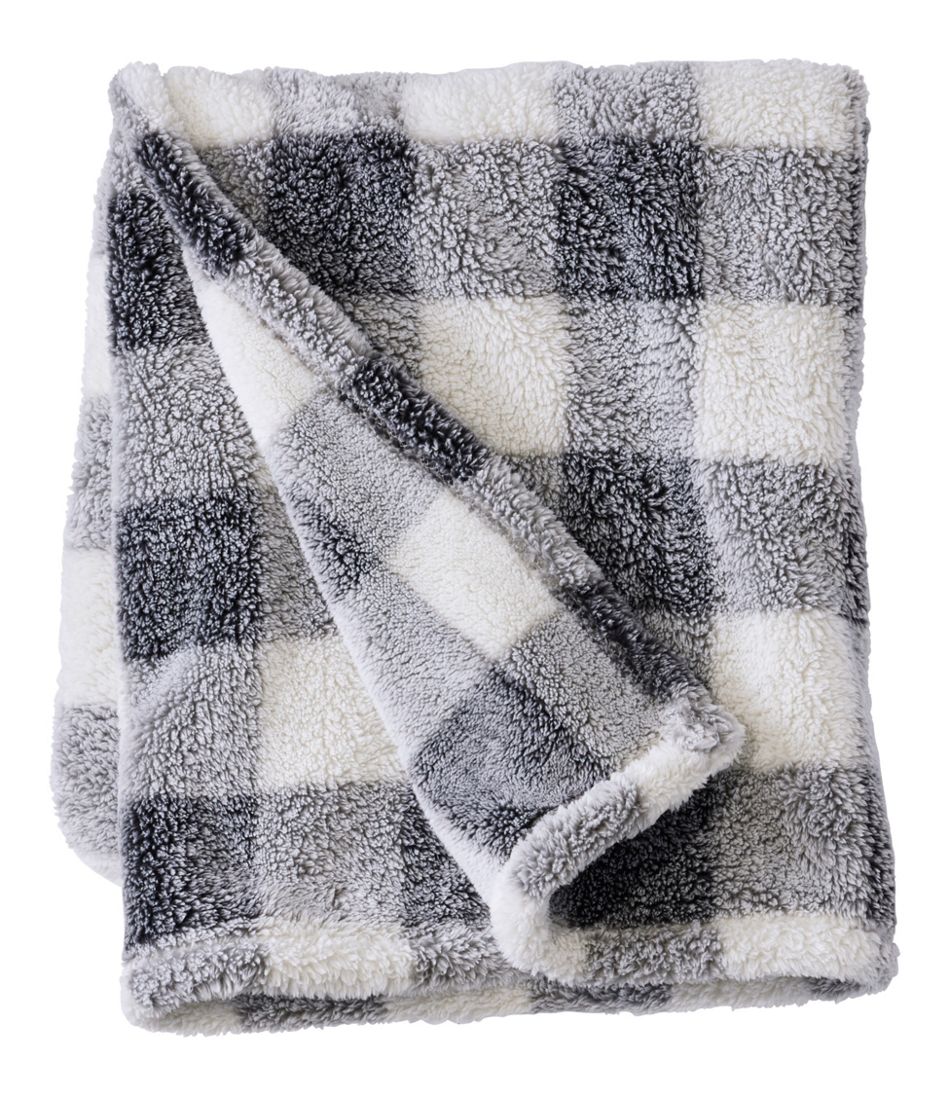L.L.Bean On Sale | Cozy Plush Throw, Plaid