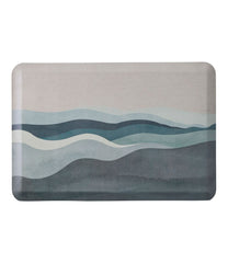 L.L.Bean US | Happy Feet Comfort Mat, Watercolor Waves