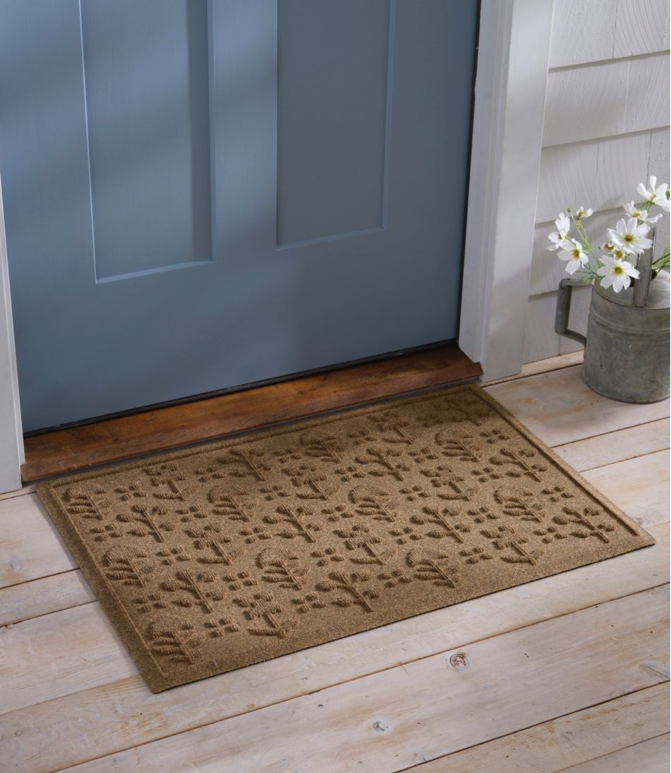 L.L.Bean Online | Everyspace Recycled Waterhog Doormat, Botanical Floral