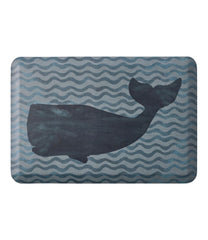 L.L.Bean New | Happy Feet Comfort Mat, Whale