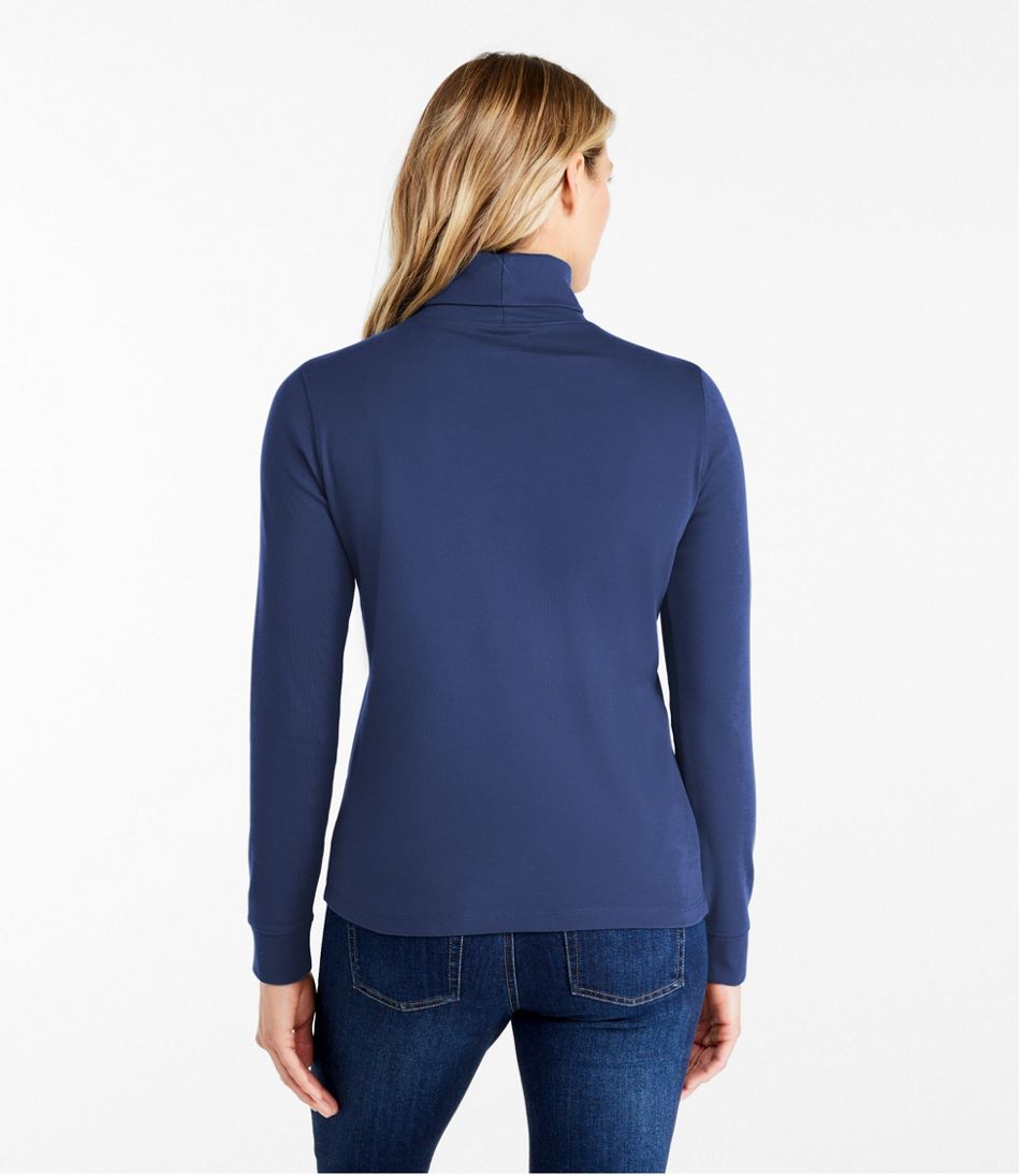 L.L.Bean US | Women's Interlock Turtleneck, Long-Sleeve