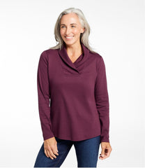 L.L.Bean Online | Women's Pullover, Long-Sleeve Shawl Collar