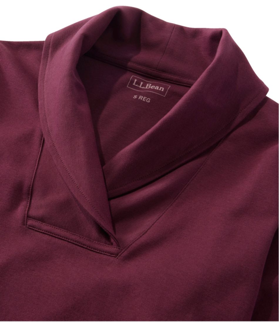L.L.Bean Online | Women's Pullover, Long-Sleeve Shawl Collar
