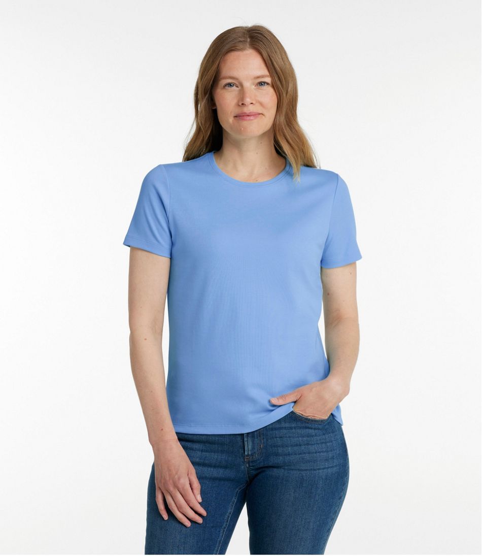 L.L.Bean Outlet | Women's Tee, Short-Sleeve Crewneck