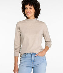 L.L.Bean US | Women's Interlock Mock-Turtleneck, Long-Sleeve