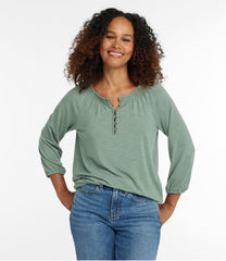 L.L.Bean Sale | Women's Camden Hills Tee, Three-Quarter-Sleeve