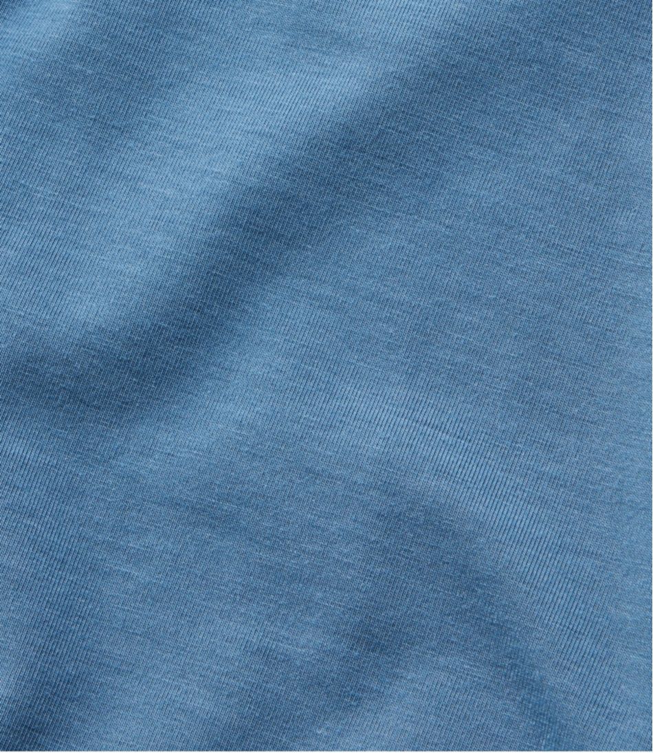 L.L.Bean Online | Women's Soft Stretch Supima-Blend Tee, Scoopneck Short-Sleeve