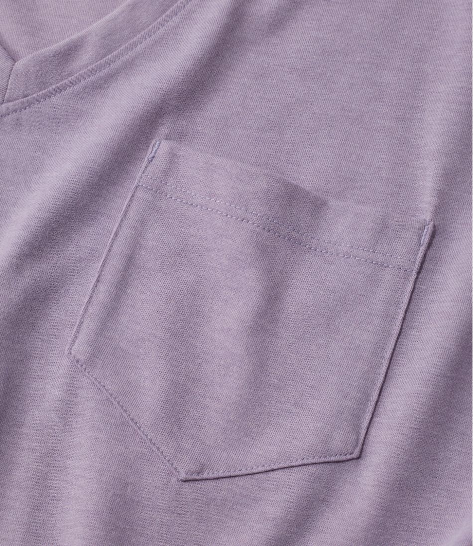 L.L.Bean Discount | Women's Vista Camp Tee, Short-Sleeve V-Neck