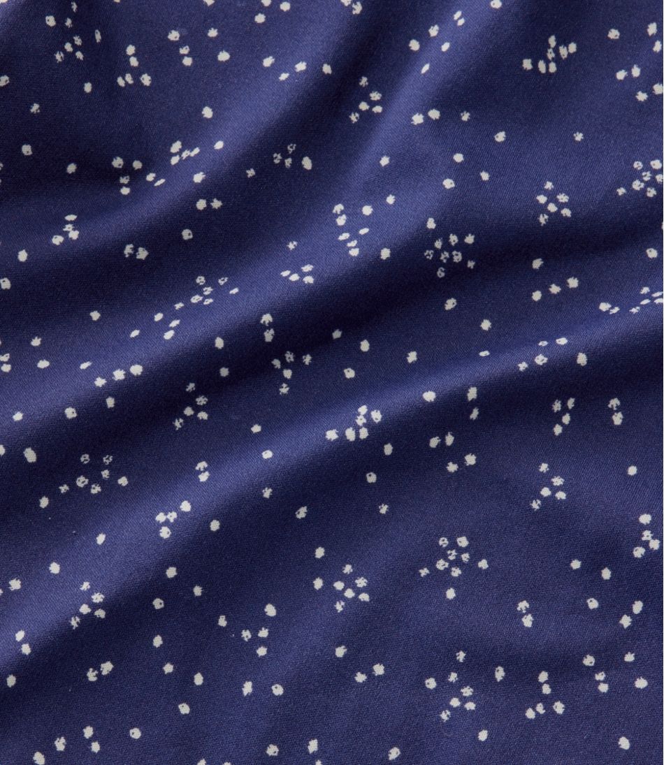 L.L.Bean Outlet | Women's Pima Cotton Turtleneck, Long-Sleeve Print