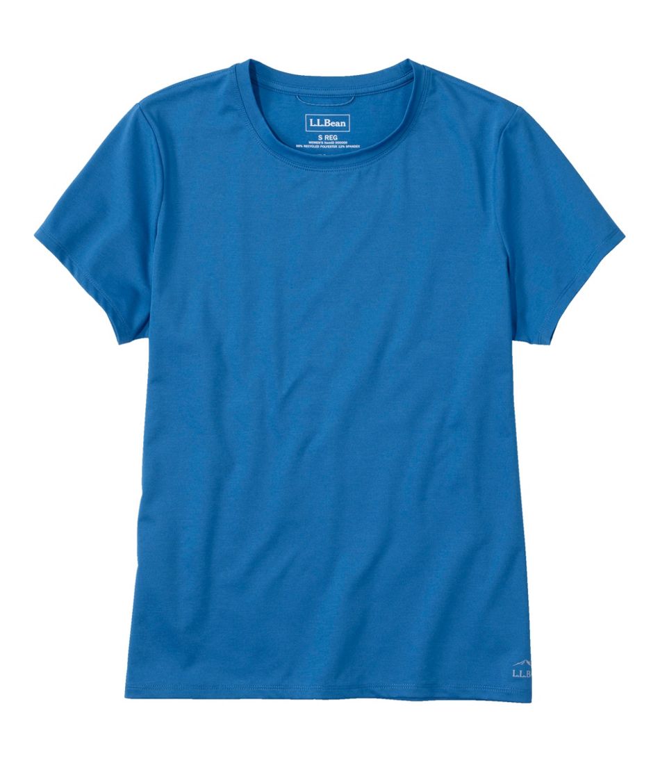 L.L.Bean New | Women's Access Trail Tee, Short-Sleeve Crewneck