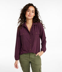 L.L.Bean US | Camden Hills Tee, Button-Front Shirt