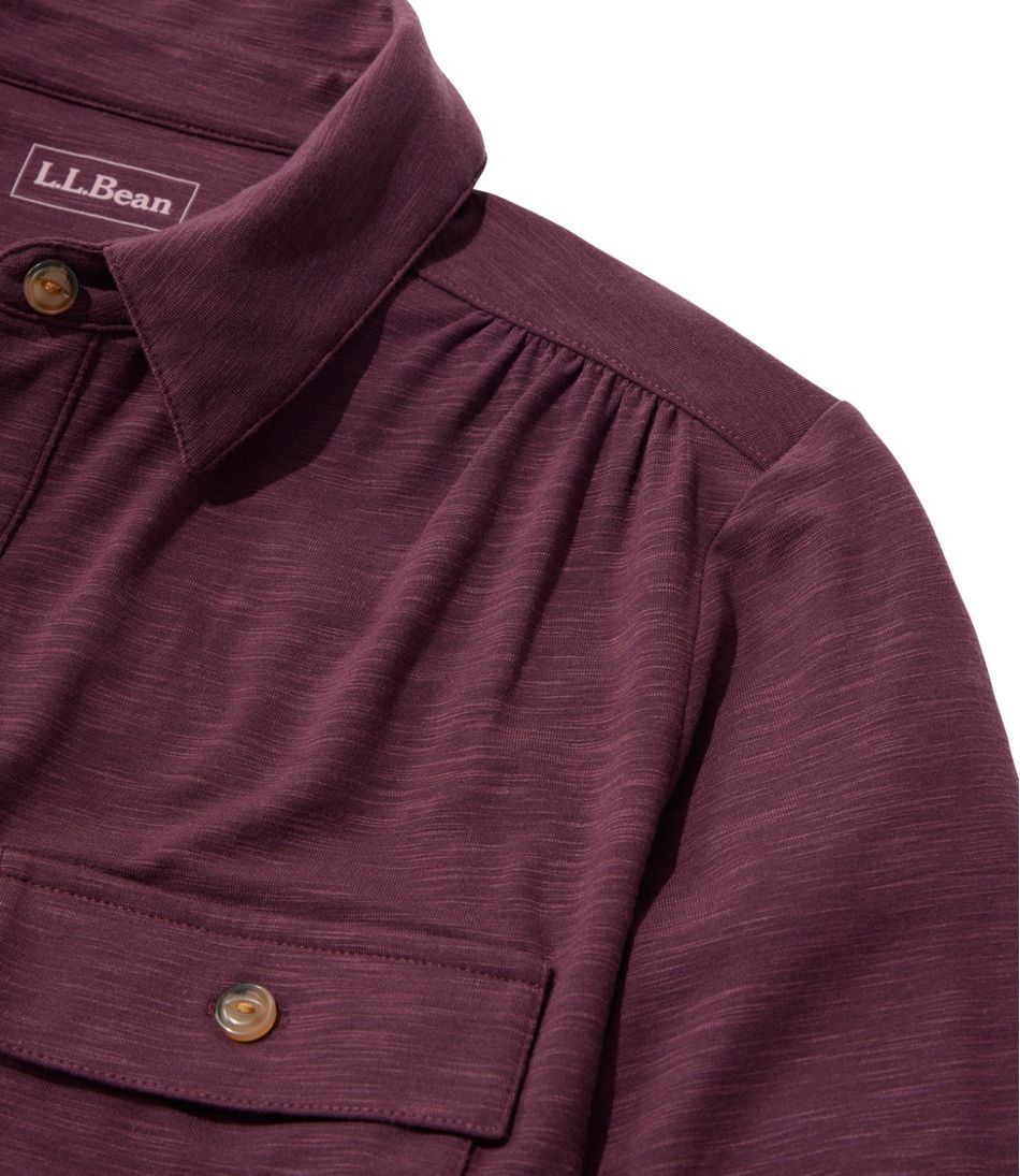 L.L.Bean US | Camden Hills Tee, Button-Front Shirt