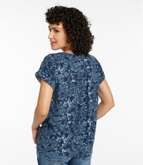 L.L.Bean Sale | Women's Camden Hills Tee, Short-Sleeve Print