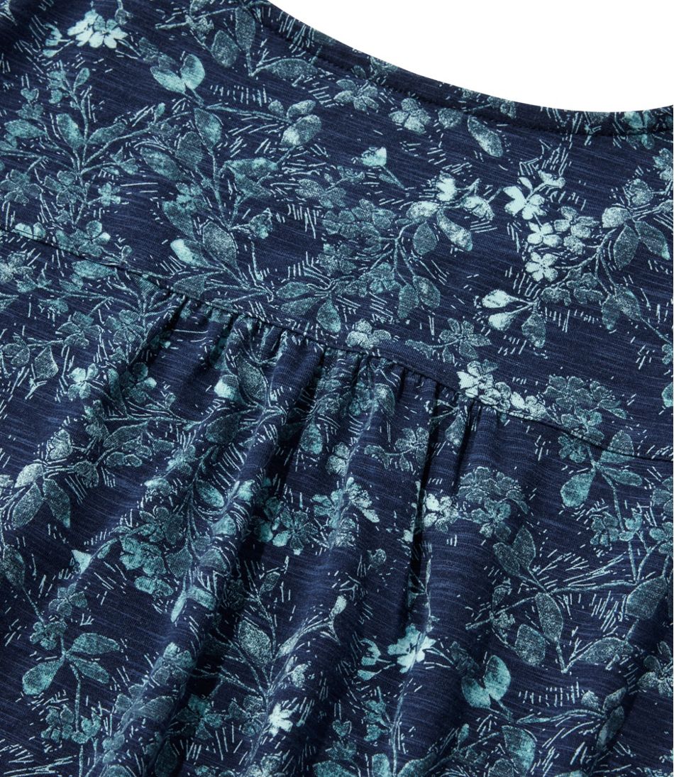 L.L.Bean Sale | Women's Camden Hills Tee, Short-Sleeve Print
