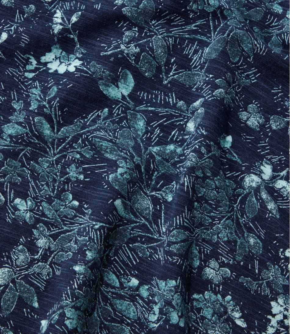 L.L.Bean Sale | Women's Camden Hills Tee, Short-Sleeve Print
