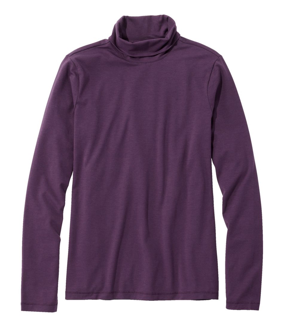 L.L.Bean For Sale | Women's Soft Stretch Supima-Blend Tee, Turtleneck