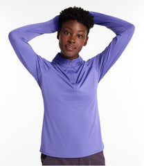 L.L.Bean US | Women's Access Trail Pullover, Long-Sleeve Quarter-Zip