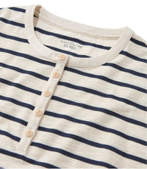 L.L.Bean Sale | Women's Signature Slub Tee, Short-Sleeve Henley Novelty