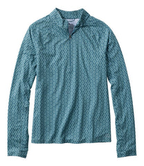 L.L.Bean On Sale | Women's Access Trail Pullover, Long-Sleeve Quarter-Zip Print