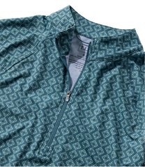 L.L.Bean On Sale | Women's Access Trail Pullover, Long-Sleeve Quarter-Zip Print