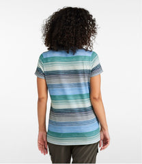 L.L.Bean For Sale | Women's Everyday SunSmart® Tee, Short-Sleeve Stripe