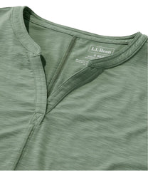 L.L.Bean Discount | Women's Streamside Tee, Three-Quarter-Sleeve Splitneck