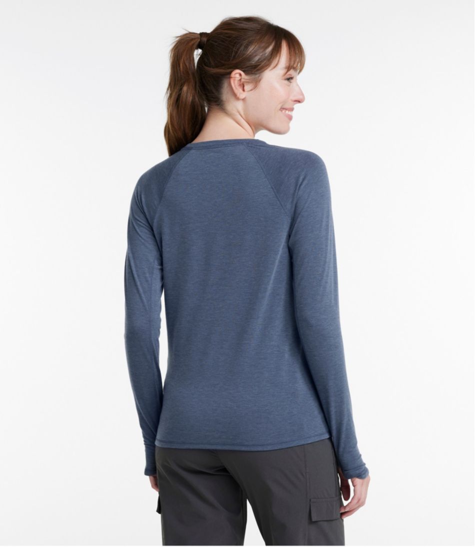 L.L.Bean Outlet | Women's Everyday SunSmart® Tee, Crewneck Long-Sleeve