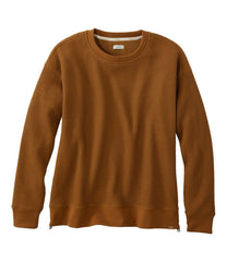 L.L.Bean For Sale | Women's Birchwood Brushed Waffle Top, Crewneck