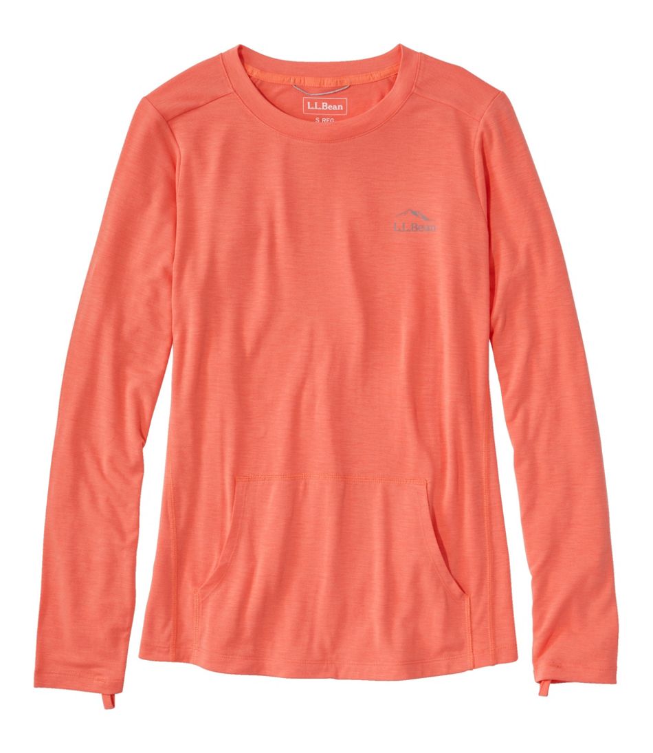 L.L.Bean Outlet | Women's Tropicwear Comfort Crew, Long-Sleeve