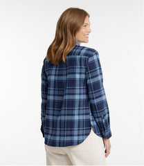 L.L.Bean Outlet | Women's Whisperweight Flannel Shirt, Button-Down