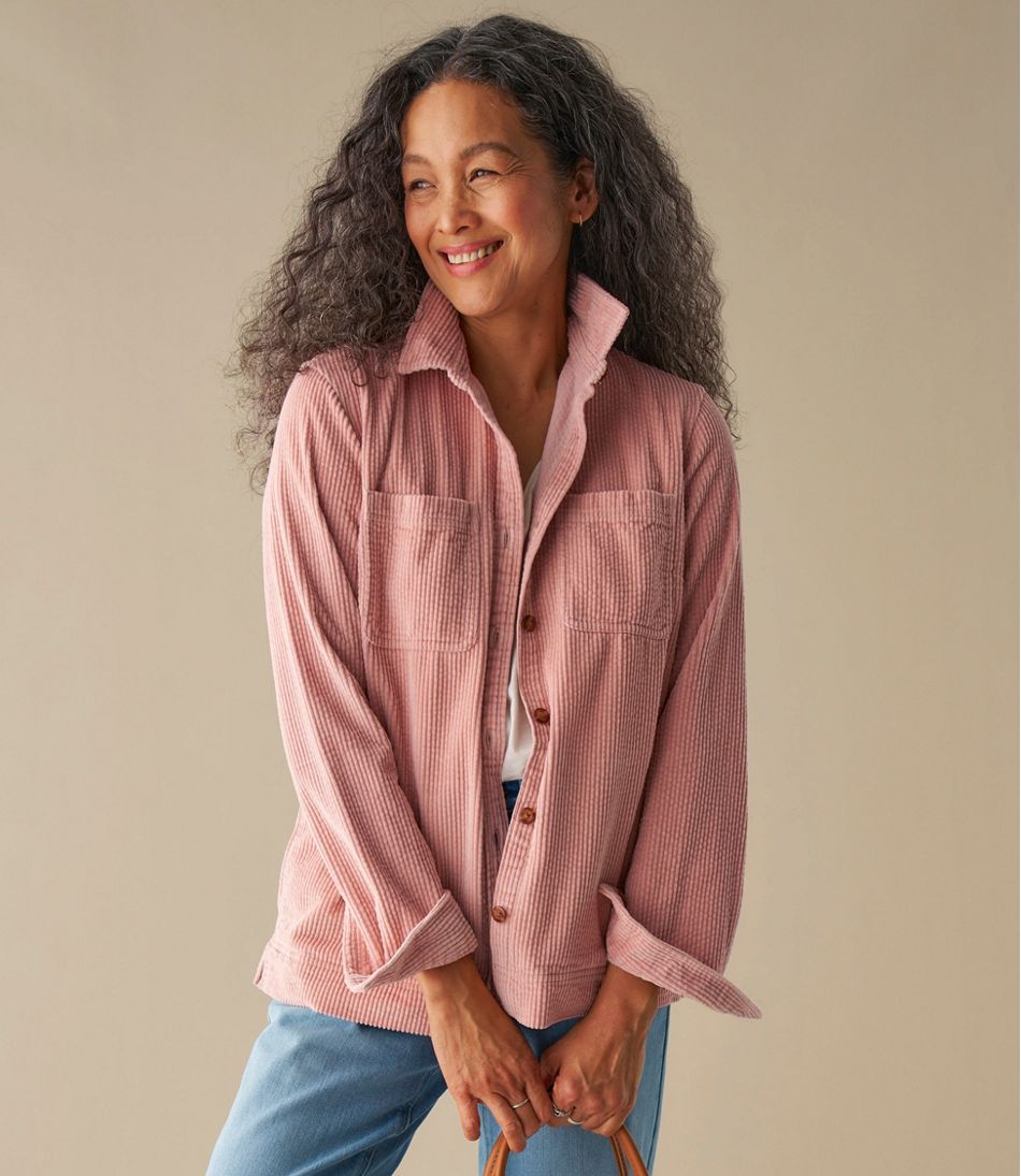 L.L.Bean Sale | Women's Comfort Corduroy Relaxed Shirt
