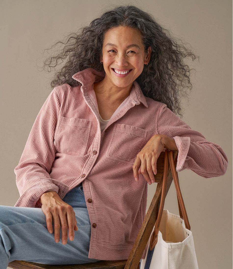 L.L.Bean Sale | Women's Comfort Corduroy Relaxed Shirt