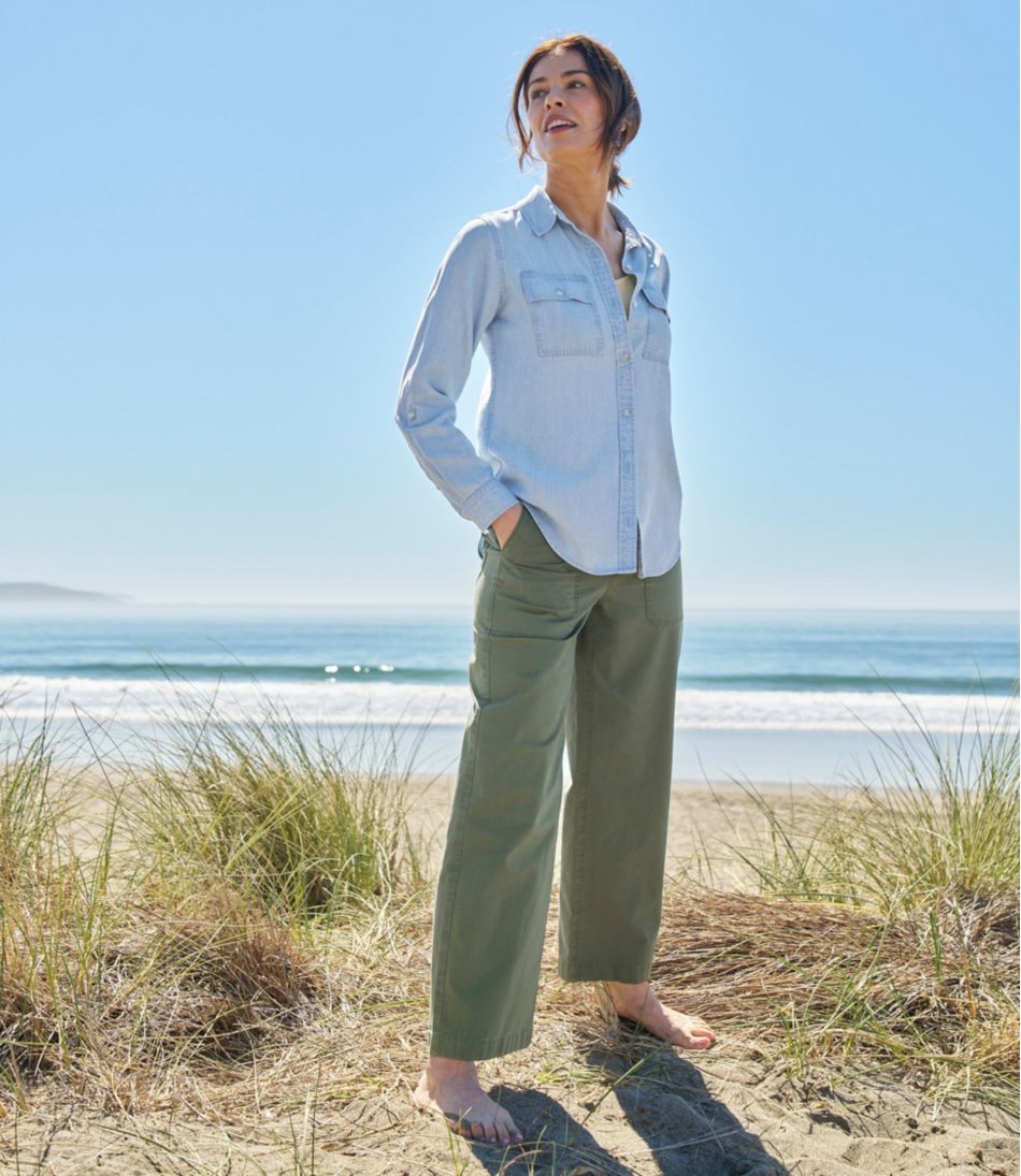 L.L.Bean On Sale | Women's Soft-Washed Utility Shirt