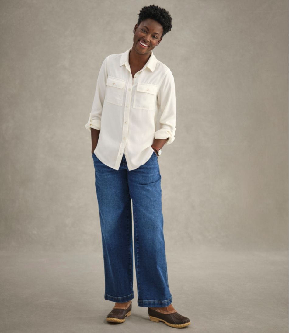 L.L.Bean On Sale | Women's Soft-Washed Utility Shirt