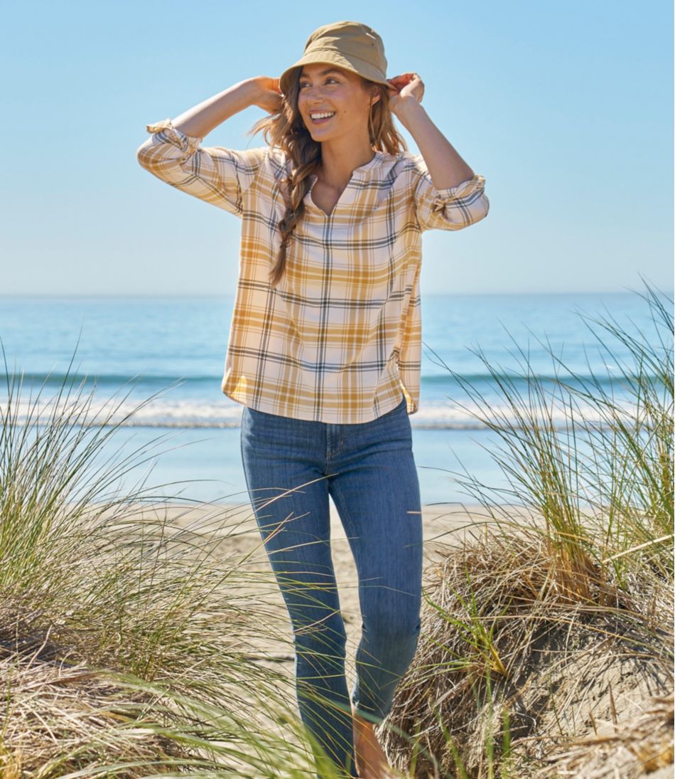 L.L.Bean For Sale | Women's Whisperweight Flannel Popover Shirt