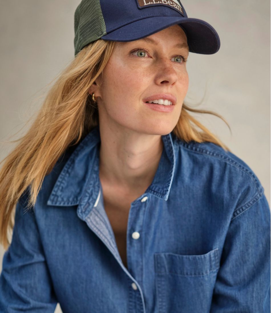 L.L.Bean Discount | Women's Denim Boyfriend Shirt