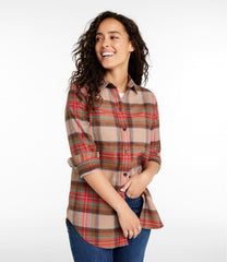 L.L.Bean Sale | Women's Scotch Plaid Flannel Shirt, Tunic