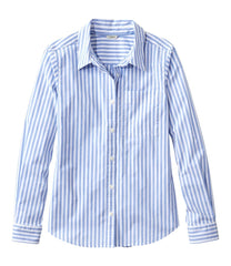 L.L.Bean US | Women's Essential Cotton Poplin Shirt, Long-Sleeve
