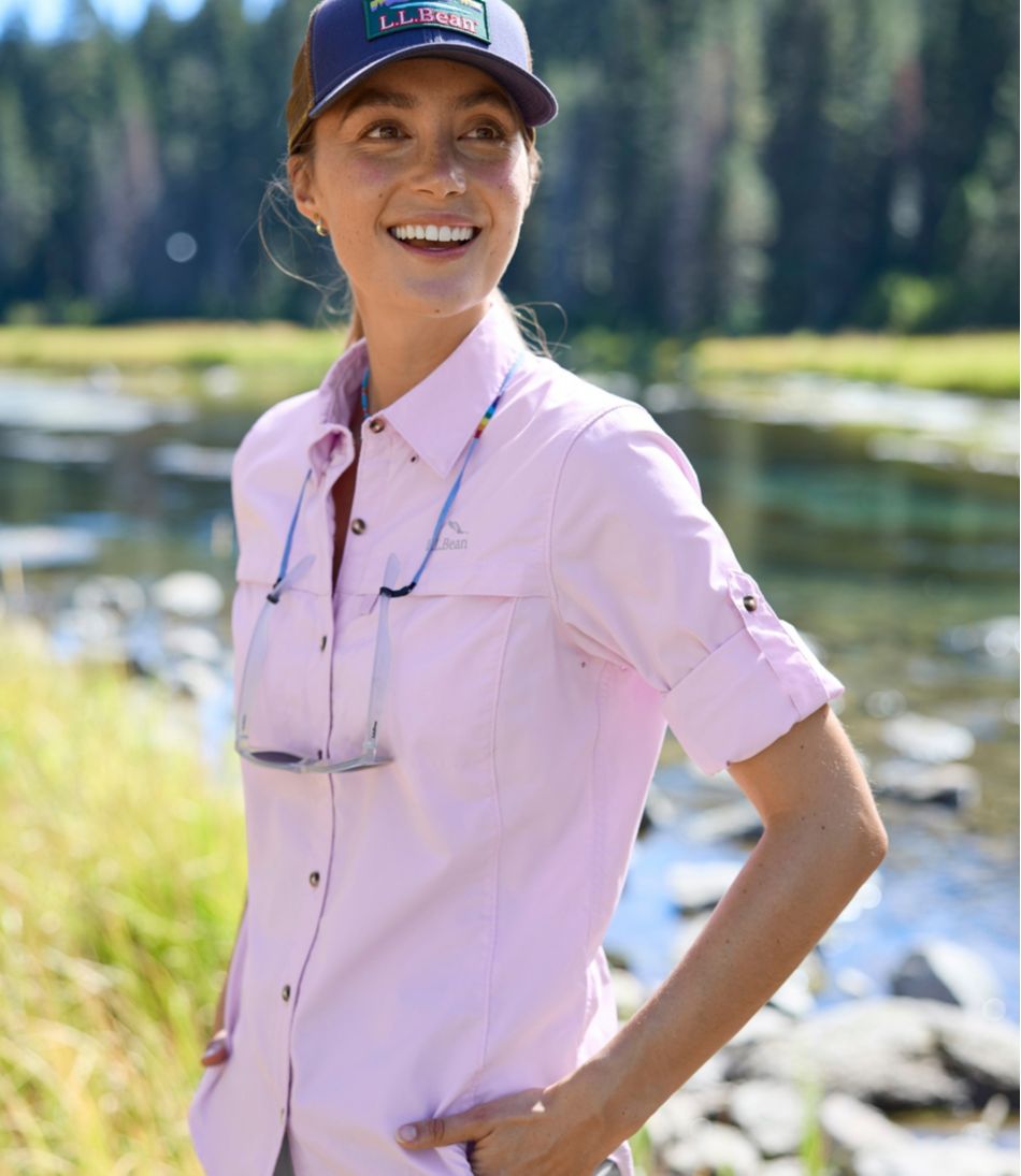 L.L.Bean Sale | Women's Tropicwear Shirt, Long-Sleeve
