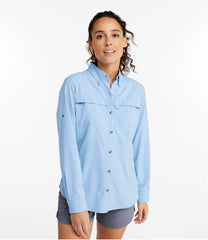 L.L.Bean Sale | Women's Tropicwear Shirt, Long-Sleeve