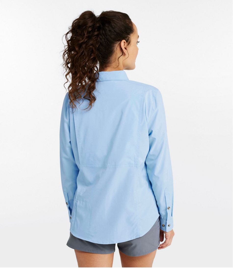 L.L.Bean Sale | Women's Tropicwear Shirt, Long-Sleeve