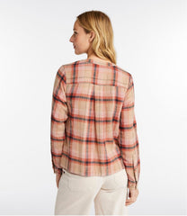 L.L.Bean On Sale | Women's Day Breeze Shirt, Long-Sleeve Collarless