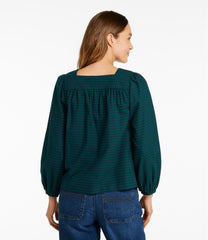 L.L.Bean For Sale | Women's Whisperweight Flannel Shirt, Squareneck