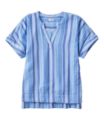 L.L.Bean New | Women's Cloud Gauze Shirt, Short-Sleeve