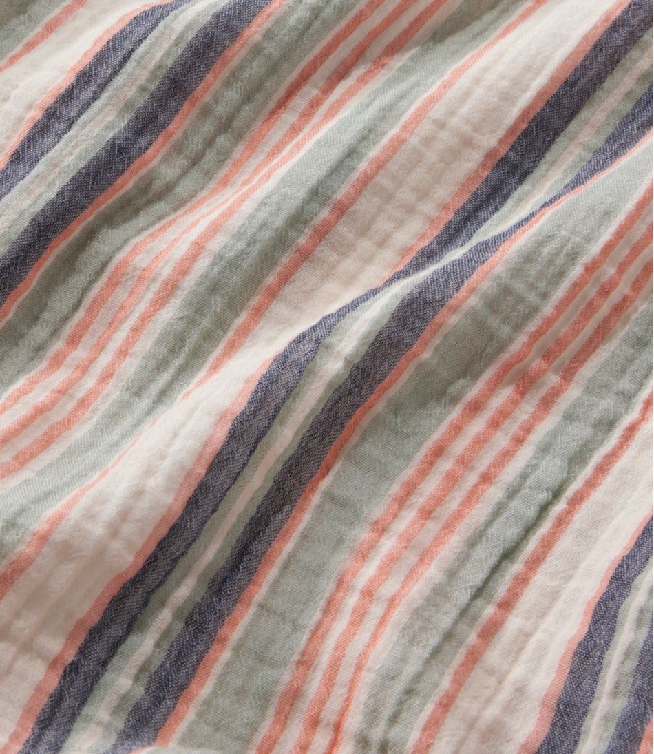 L.L.Bean New | Women's Cloud Gauze Shirt, Short-Sleeve